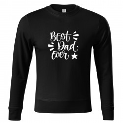 Fekete pulóver Best dad ever