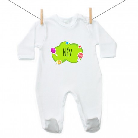 Overál Zöld buborék (a baba nevével)
