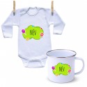 Szett Zöld buborék (a baba nevével)