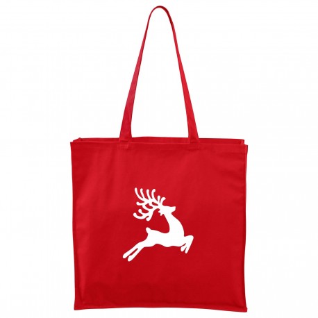 Maxi Táska - piros Rénszarvas