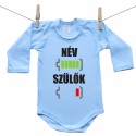 Hosszú ujjú body (kék) Szülők & Baba Akkumulátor