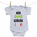 Rövid ujjú body Szülők & Baba Akkumulátor