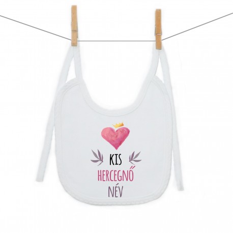 Előkék Kis hercegnő (a baba nevével) Előkék Kis hercegnő (a baba nevével)