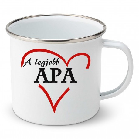 Zománc bögre A legjobb apa