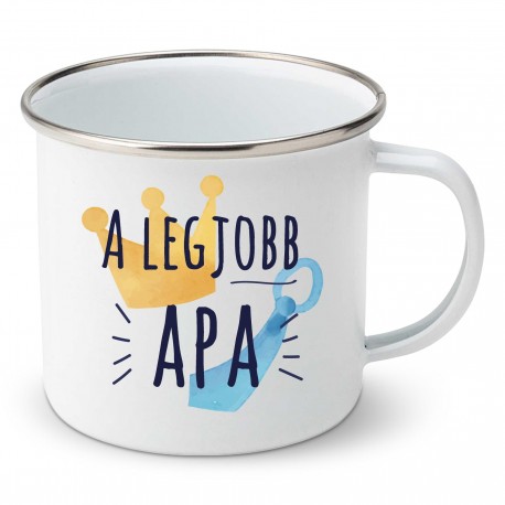 Zománc bögre A legjobb apa