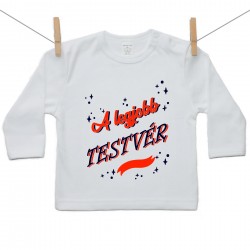 Hosszú ujjú póló A legjobb testvér