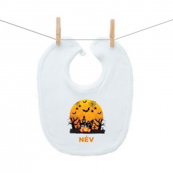 Előkék Happy Halloween (névvel)