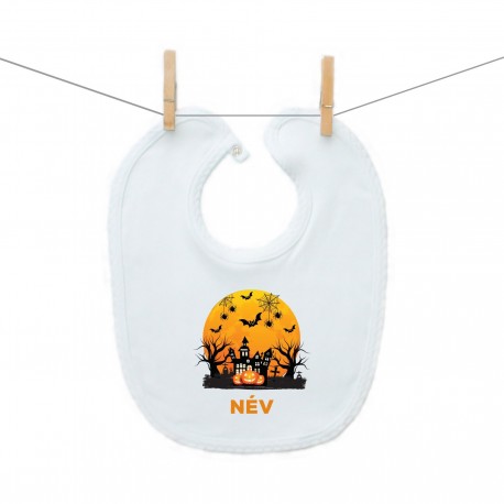 Előkék Happy Halloween (névvel)