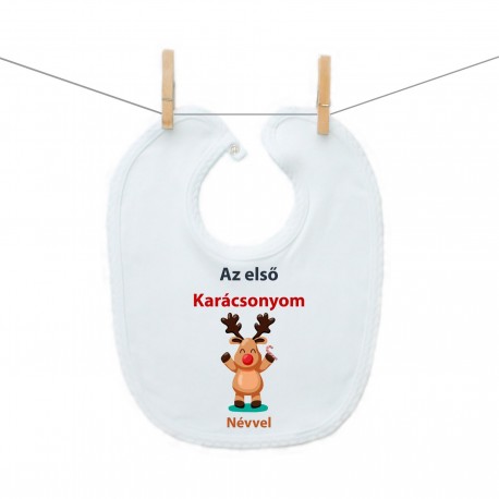 Előkék Az első Karácsonyom (névvel)