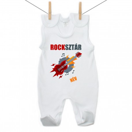 Rugdalózó Rocksztár (a baba nevével)