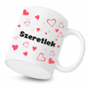 Kerámia Bögre Szeretlek