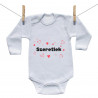 Hosszú ujjú body Szeretlek