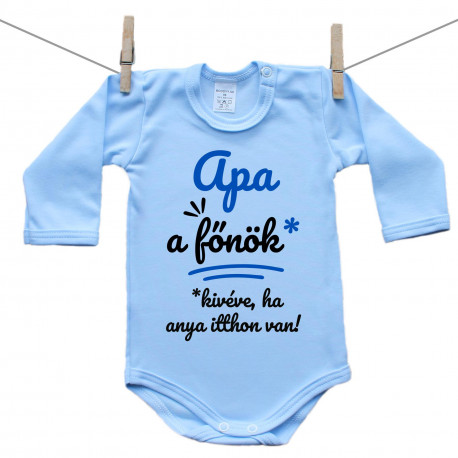 Babaruha (kék) -  Apa a főnök