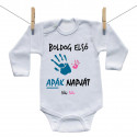 Babaruha -  Boldog első apák napját - Lány (a baba nevével)