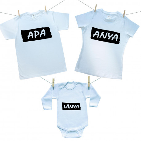 Családi csomag -  Apa, Anya és Lánya