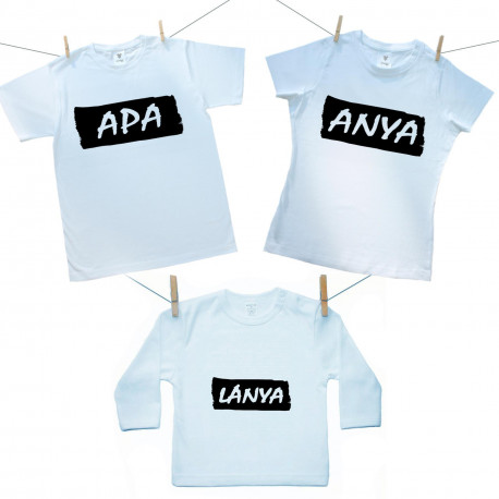 Családi csomag -  Apa, Anya és Lánya