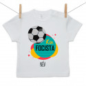 Póló -  Kis focista (a baba nevével)