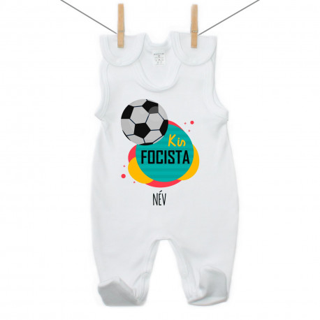 Rugdalózó -  Kis focista (a baba nevével)