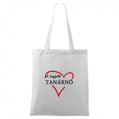 Táska (fehér) -  A legjobb tanárnő
