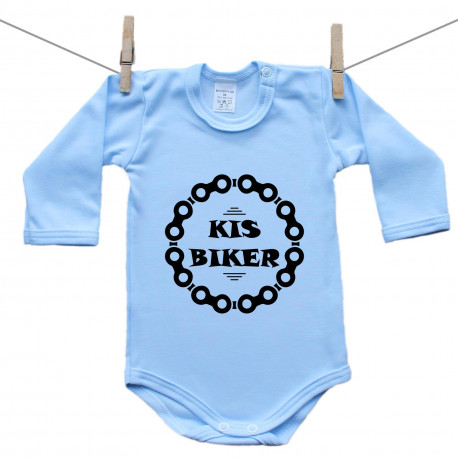 Babaruha (kék) -  Kis biker