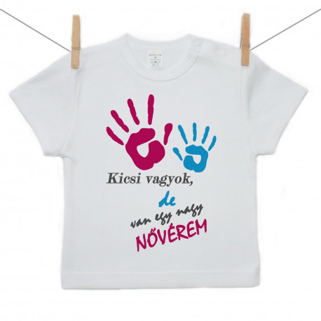 Rővid ujjú póló Van egy nagy nővérem – fiú