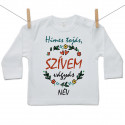 Hosszú ujjú póló Hímes tojás, szívem vágyás