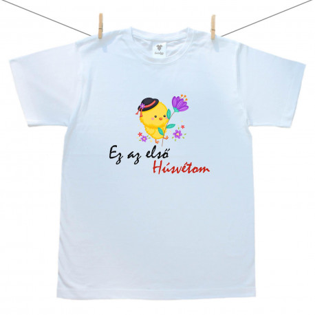 Férfi póló Ez az első Húsvétom