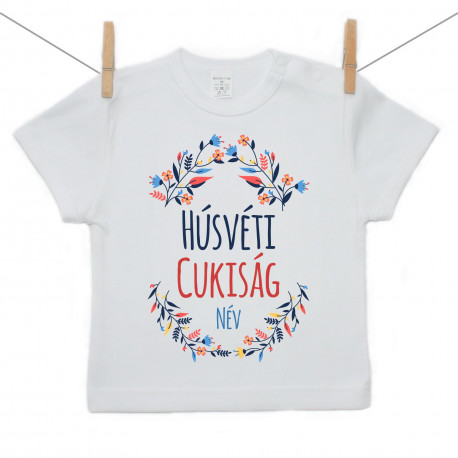 Rővid ujjú póló Húsvéti Cukiság