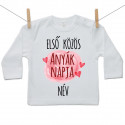 Hosszú ujjú póló Első közös Anyák napja