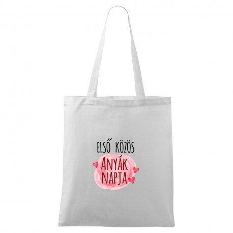 Táska (fehér) -  Első közös Anyák napja