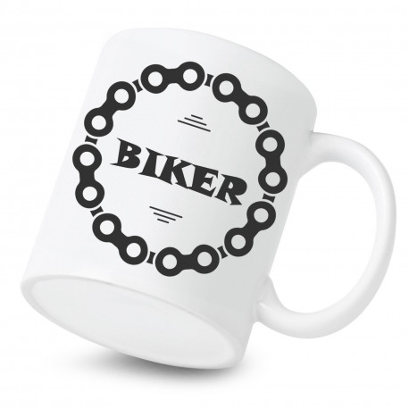Kerámia bögre Biker