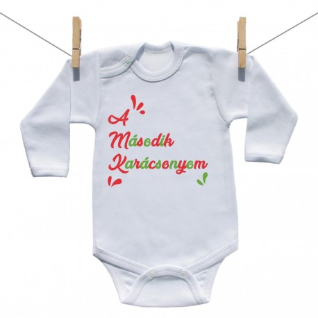 Baba body (Hosszú ujjú) A második Karácsonyom