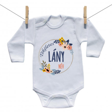 Hosszú ujjú body Tökéletes lány