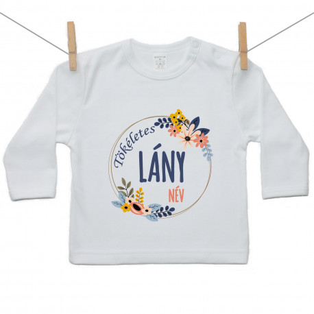 Hosszú ujjú póló Tökéletes lány