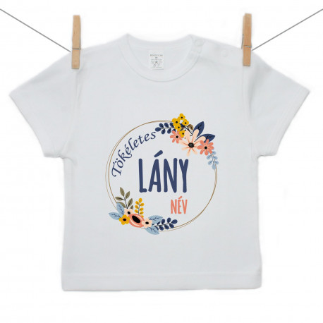 Rővid ujjú póló Tökéletes lány