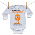 Hosszú ujjú body Az én első Halloweenem kísértetke