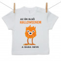 Rővid ujjú póló Az én első Halloweenem kísértetke