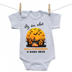 Rővid ujjú body Az én első Halloweenem
