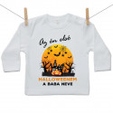 Hosszú ujjú póló Az én első Halloweenem