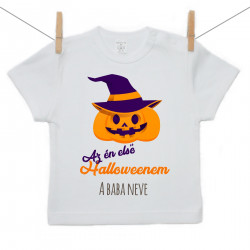 Rővid ujjú póló Az én első Halloween tököm