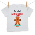 Rővid ujjú póló Az első Mikulásom