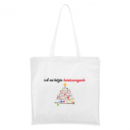 Maxi Táska (fehér) -  A mi közös karácsonyunk