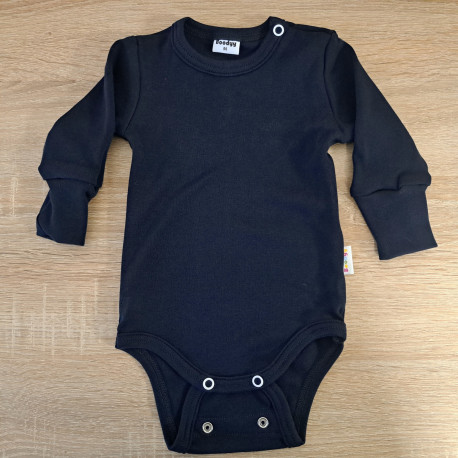 Sötétkék növekvő body hosszú ujjú