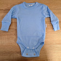 Világoskék növekvő body hosszú ujjú