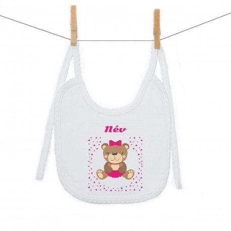 Előkék mackóval lányoknak