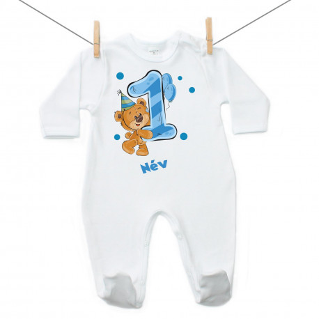 Overál 1 éves vagyok mackóval fiúknak