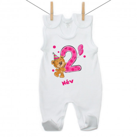 Rugdalózó 2 éves vagyok mackóval lányoknak