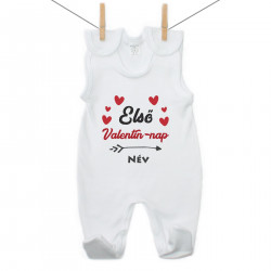 Rugdalózó Első Valentin-napom szívecskével