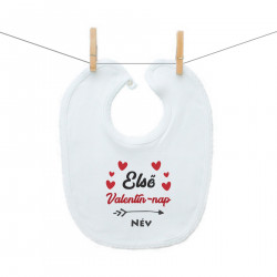 Előkék Első Valentin-napom szívecskével