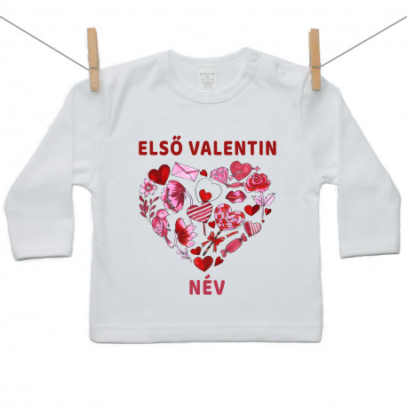 Hosszú ujjú póló Első Valentin